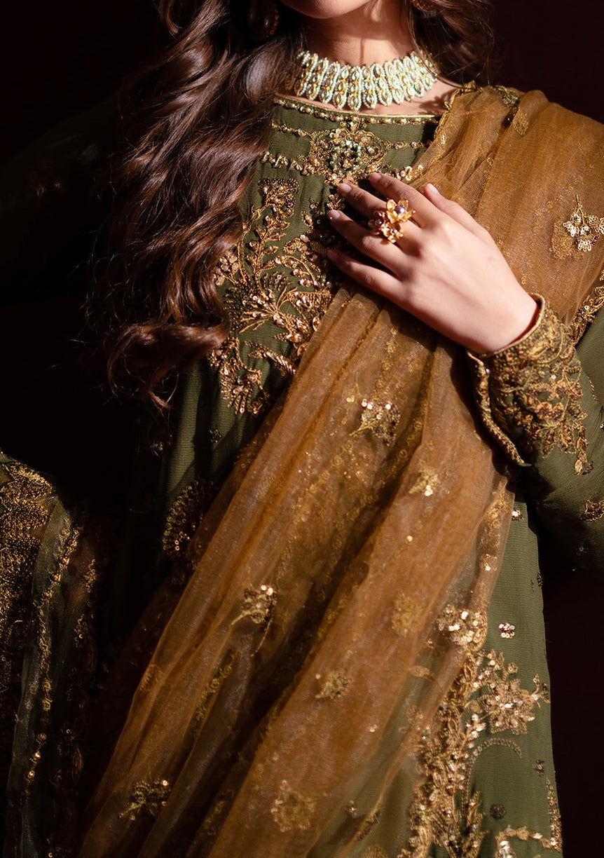 Emaan Adeel Nooresha Luxury Chiffon Dress