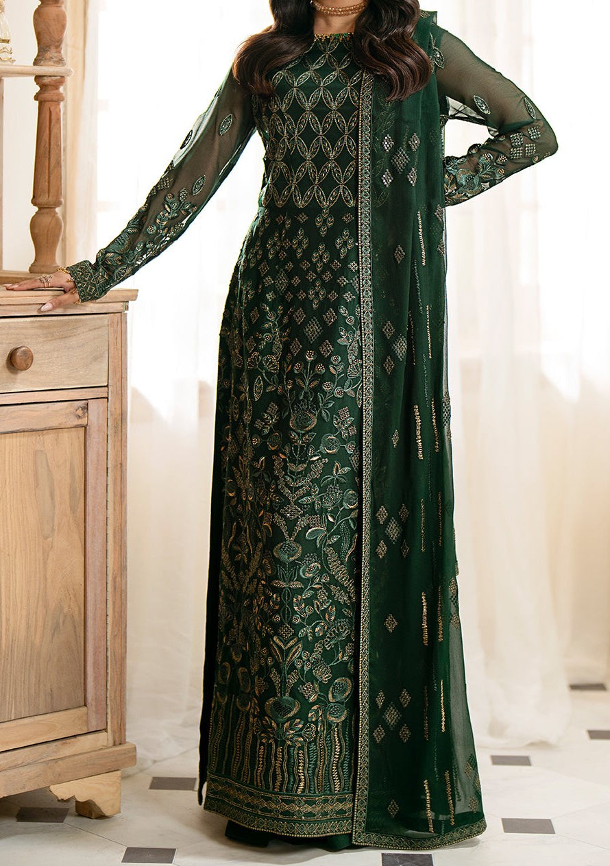 Flossie Meharbano Pakistani Luxury Chiffon Dress