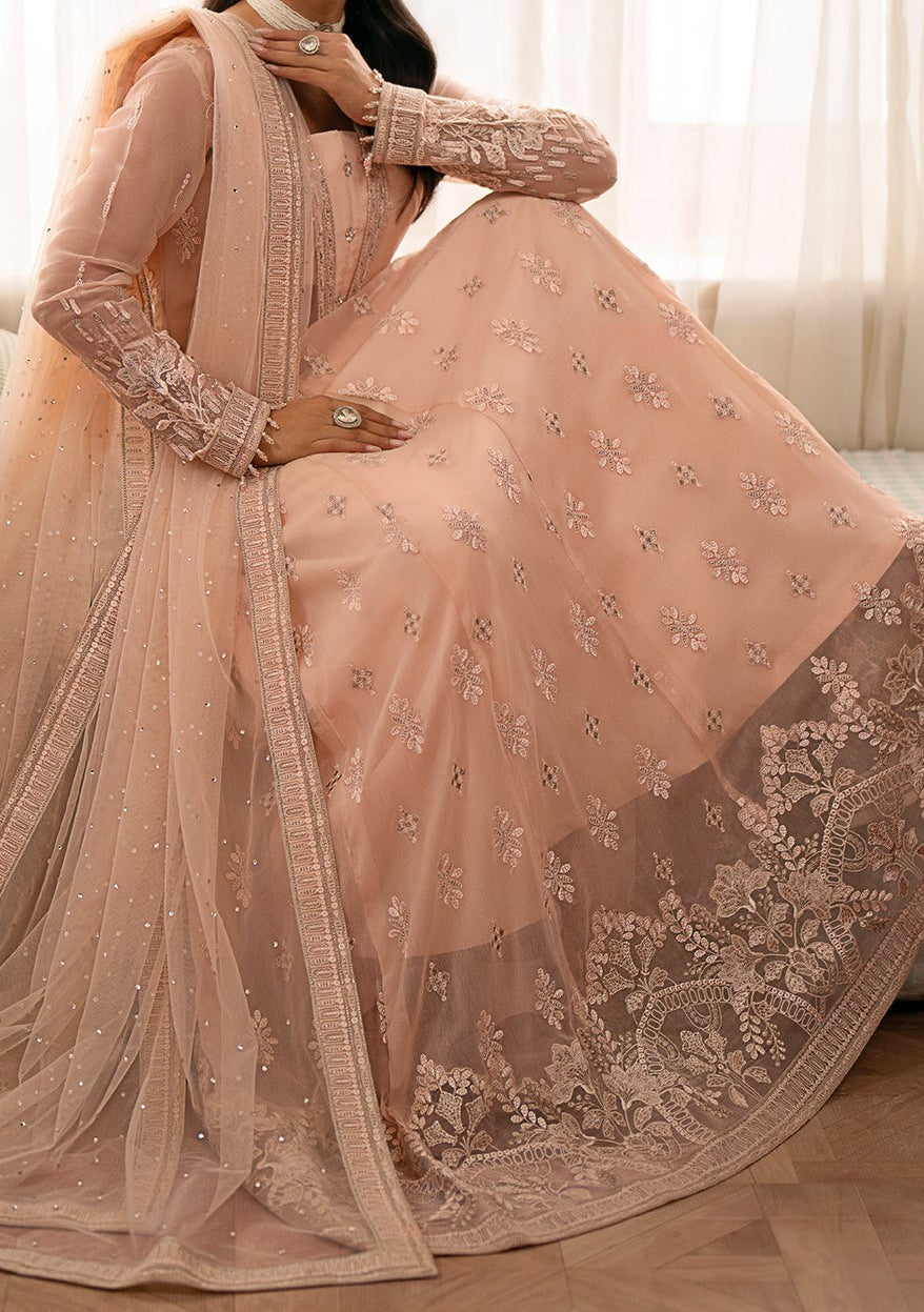 Flossie Meharbano Pakistani Luxury Chiffon Anarkali