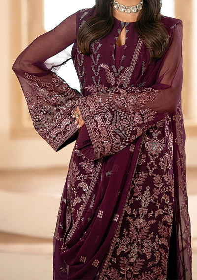 Flossie Meharbano Pakistani Luxury Chiffon Dress