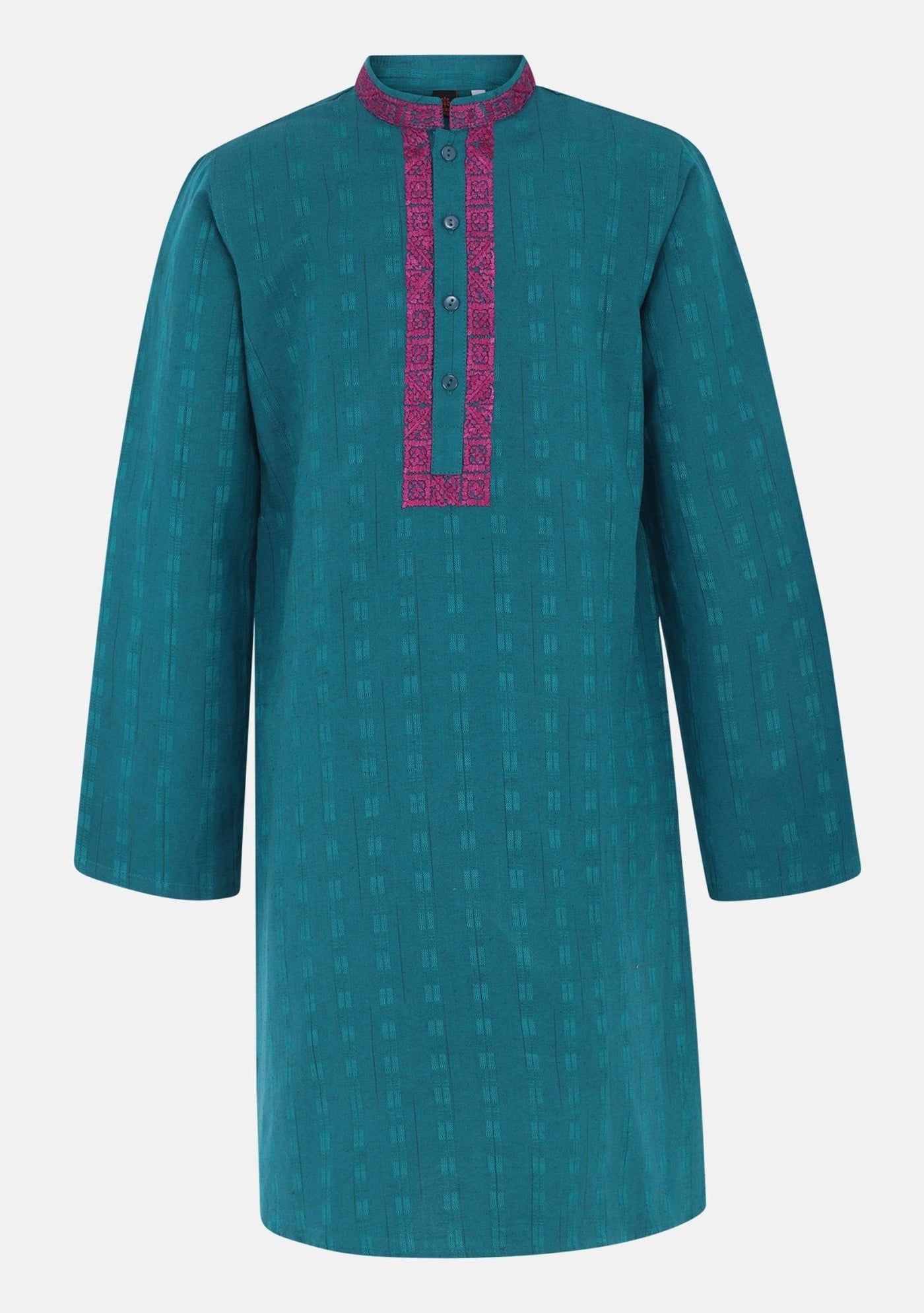 Aarong Embroidered Viscose Ramie Cotton Panjabi - db28620