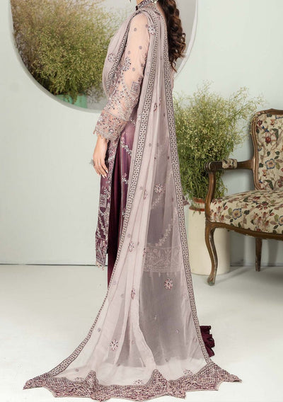 Adan's Libas Alyana Pakistani Luxury Chiffon Dress - db27044