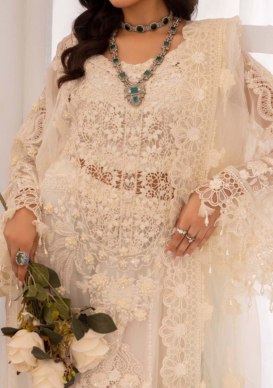 Adan's Libas Chantelle Pakistani Lawn Dress - db26689