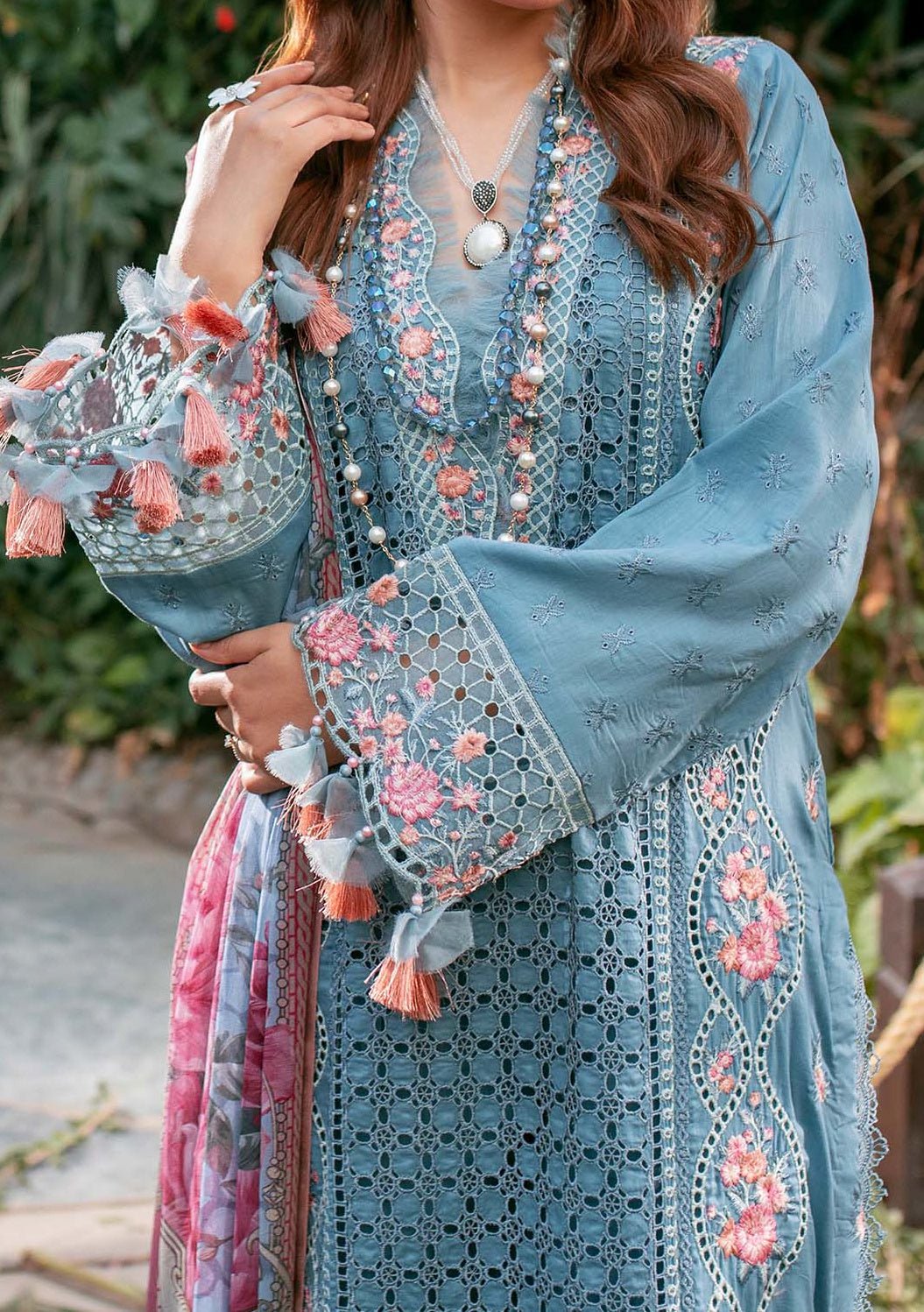Adan's Libas Khadija Sheikh Pakistani Embroidered Lawn - db26015