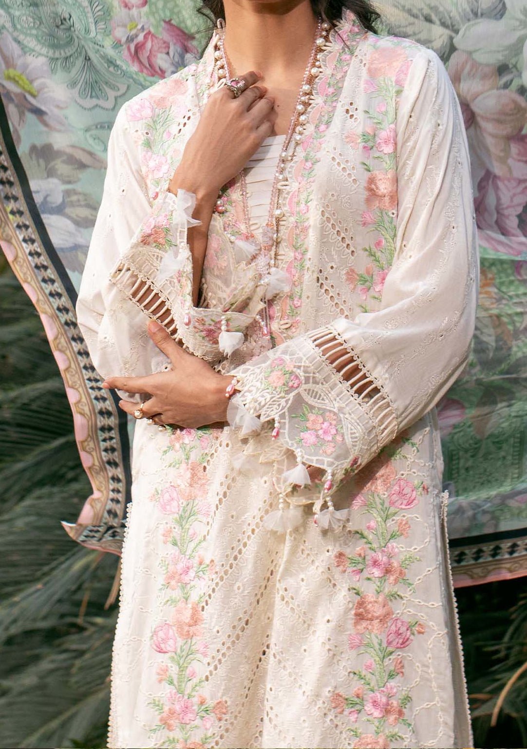 Adan's Libas Khadija Sheikh Pakistani Embroidered Lawn - db26008