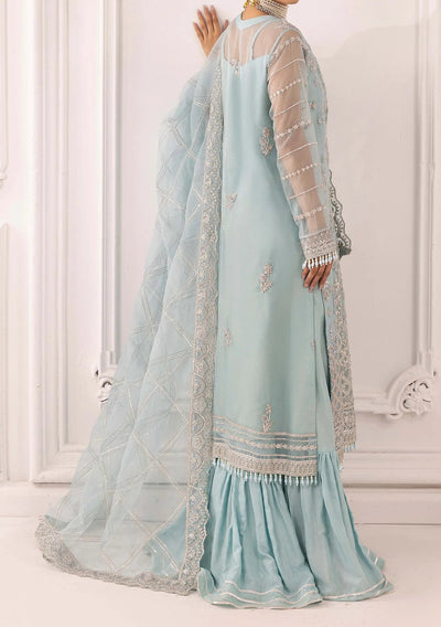 Adan's Libas Perfume Pakistani Luxury Organza Dress - db30298