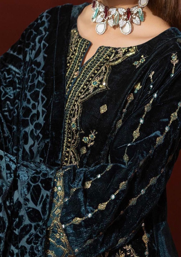 Pakistani velvet dresses design best sale