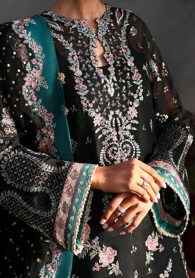 Afrozeh La Fuchsia Pakistani Luxury Dress - db29925