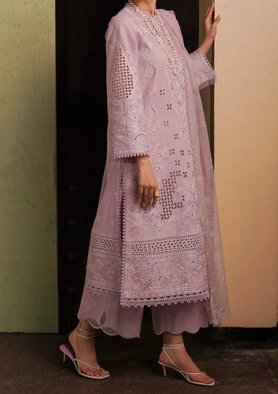 Afrozeh Thistle Pakistani Luxury Chikankari Lawn - db26104