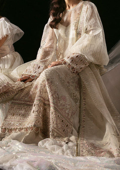 Afrozeh Zeya Pakistani Luxury Organza Dress - db26963