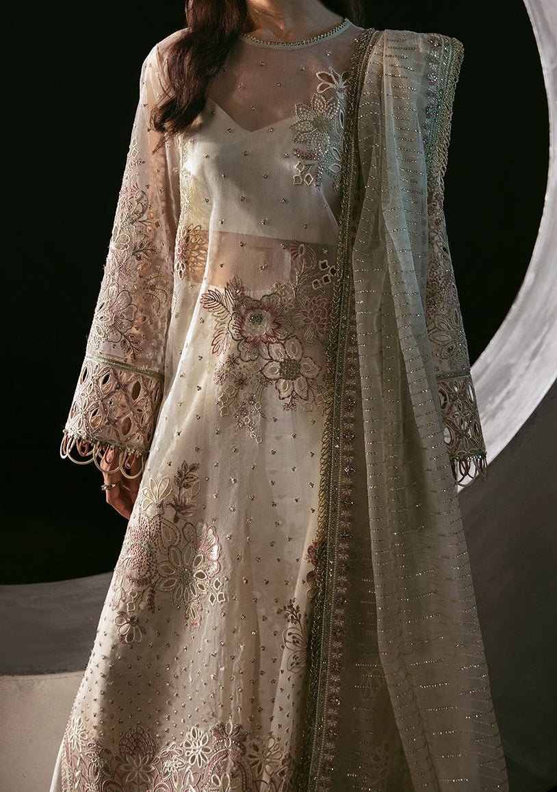 Afrozeh Zeya Pakistani Luxury Organza Dress - db26963