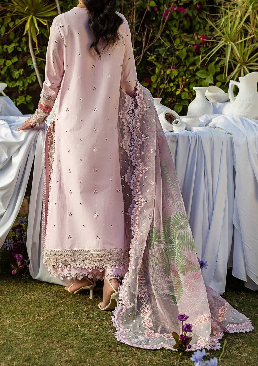 Akbar Aslam Fiora Pakistani Luxury Lawn - db28187