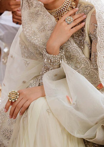 Akbar Aslam Nahla Pakistani Luxury Chiffon Dress