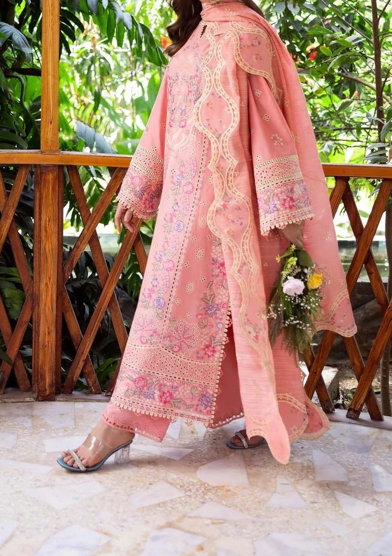 Akbar Aslam Pakistani Luxury Lawn Dress - db29205