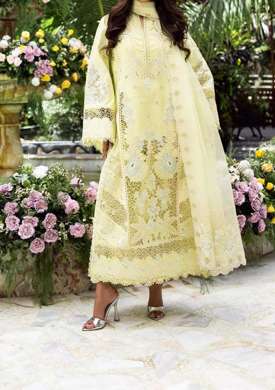 Akbar Aslam Pakistani Luxury Lawn Dress - db29202