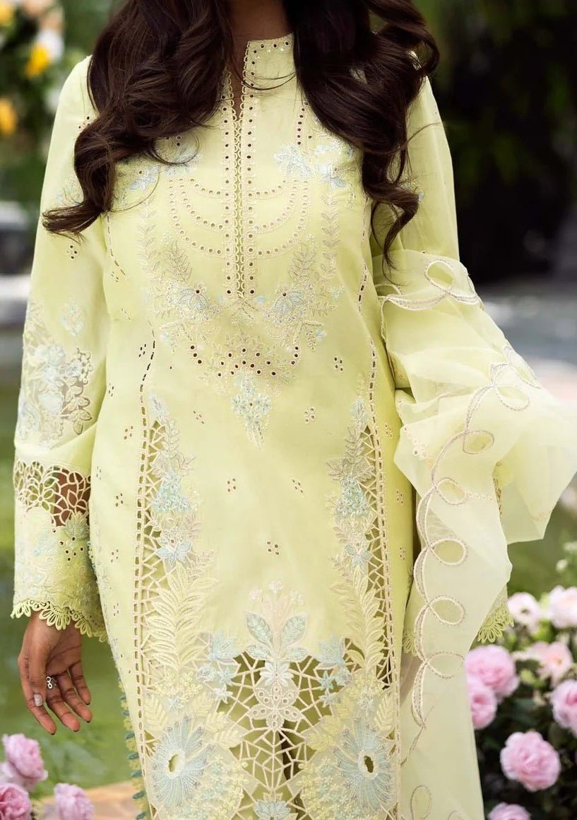 Akbar Aslam Pakistani Luxury Lawn Dress - db29202