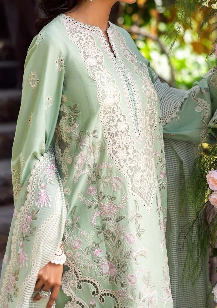 Akbar Aslam Pakistani Luxury Lawn Dress - db29208