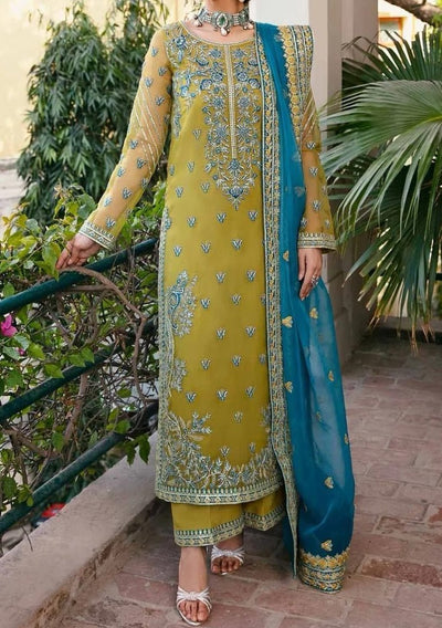 Akbar Aslam Replica Embroidered Chiffon Dress - db25269