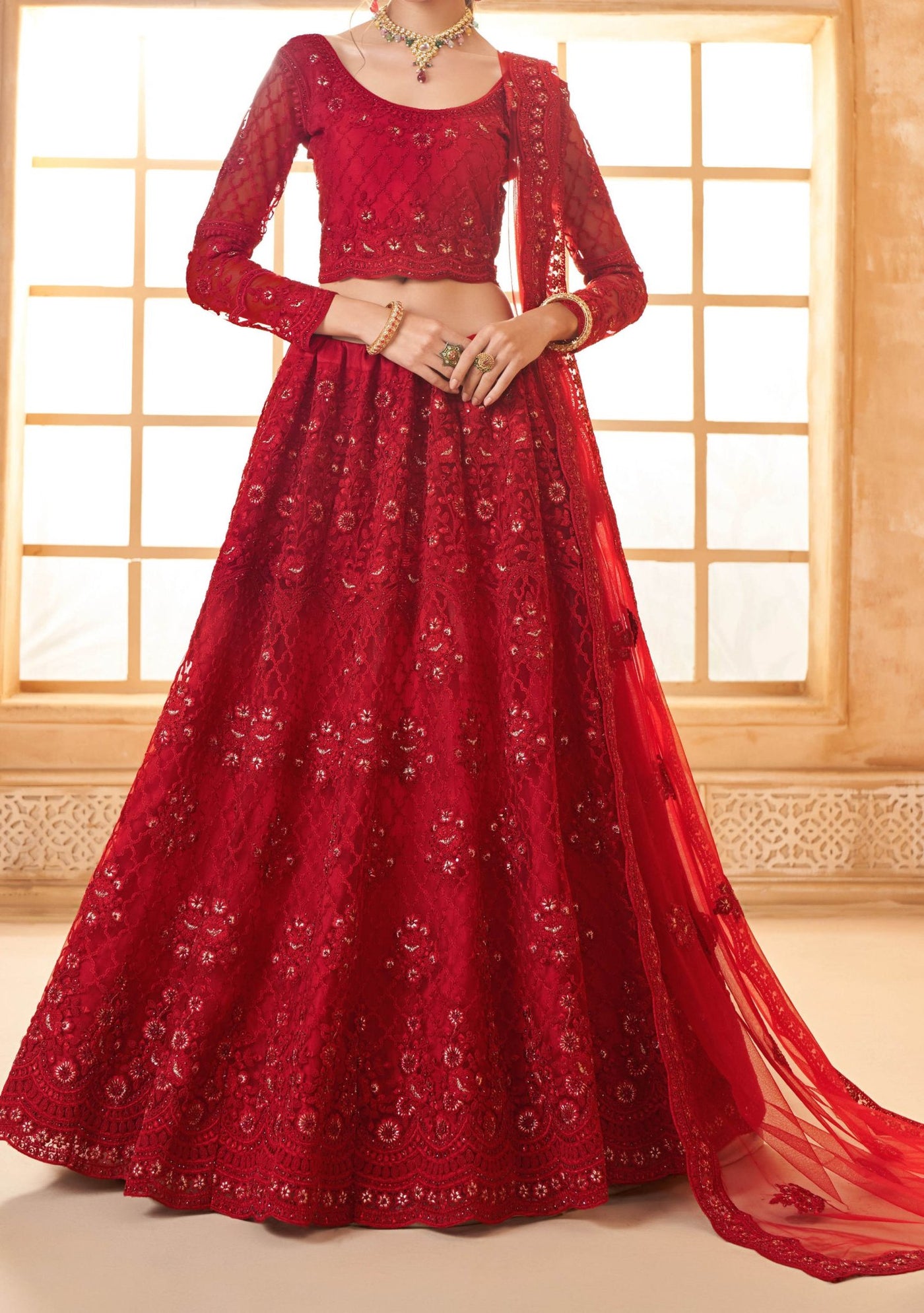 Alizeh Heritage Designer Bridal Wear Lehenga Choli - db27676