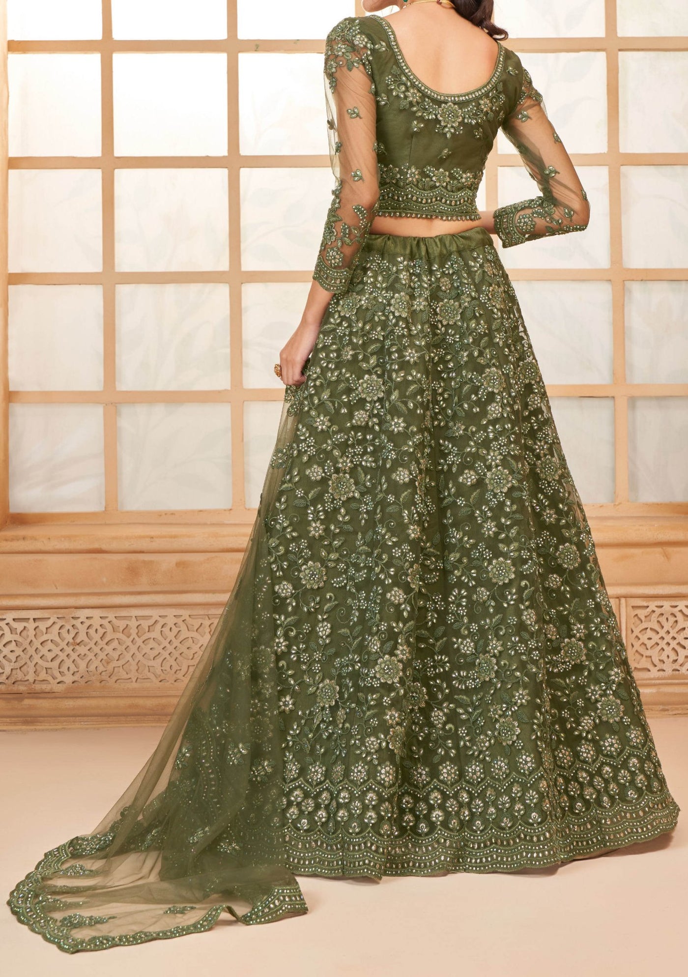 Alizeh Heritage Designer Bridal Wear Lehenga Choli - db27671