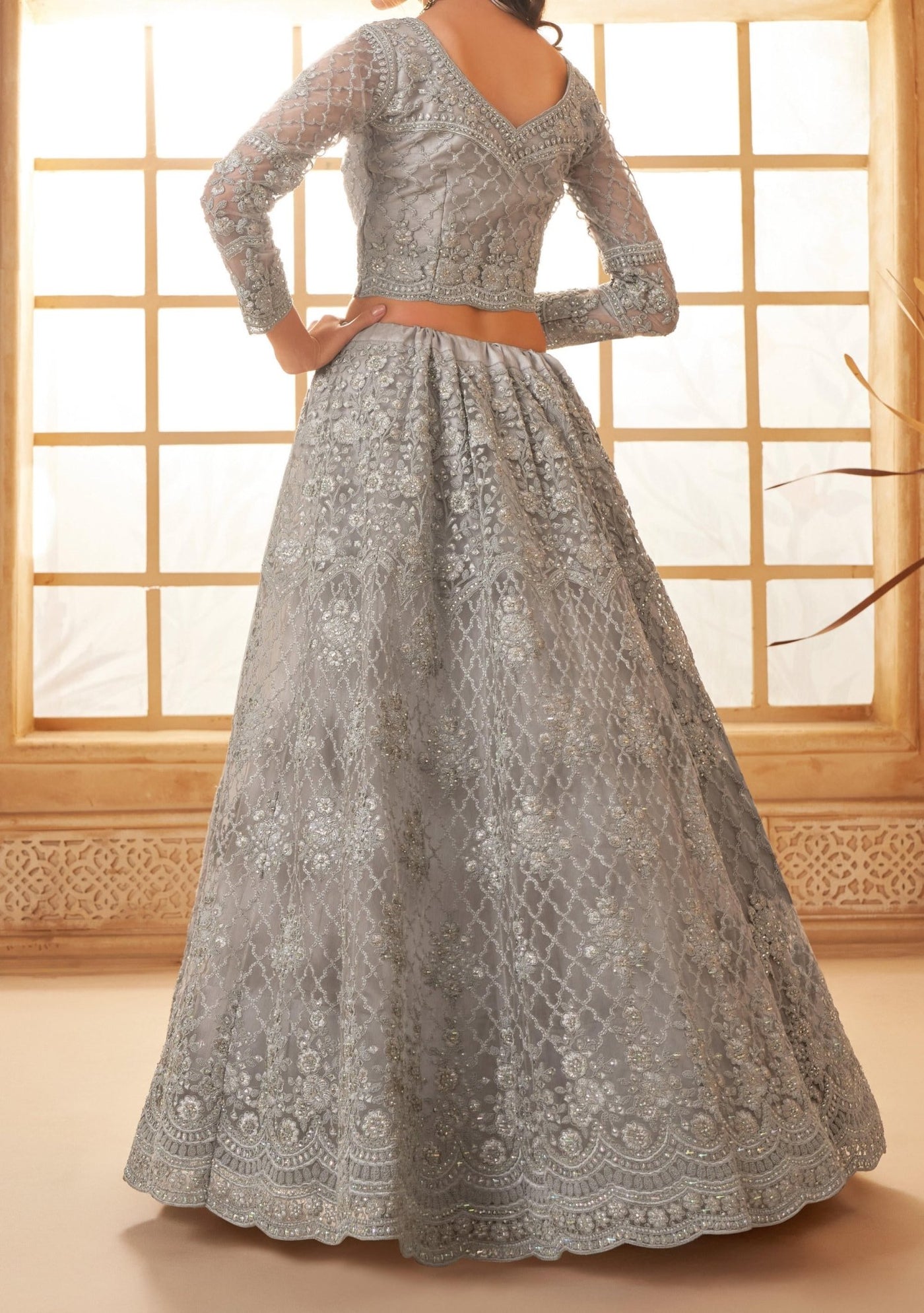 Alizeh Heritage Designer Bridal Wear Lehenga Choli - db27674