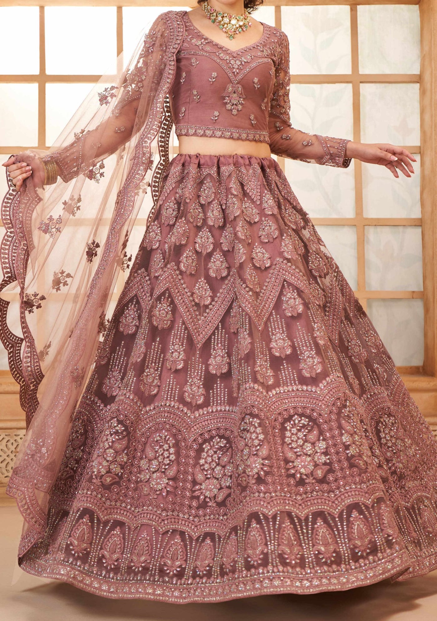 Alizeh Heritage Designer Bridal Wear Lehenga Choli - db27682