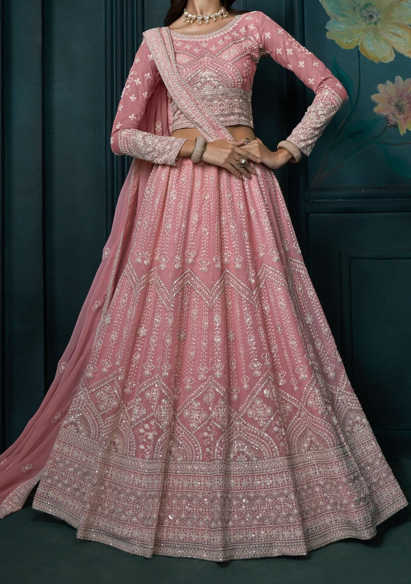 Alizeh Wedding Affair Bridal Wear Lehenga Choli - db27136