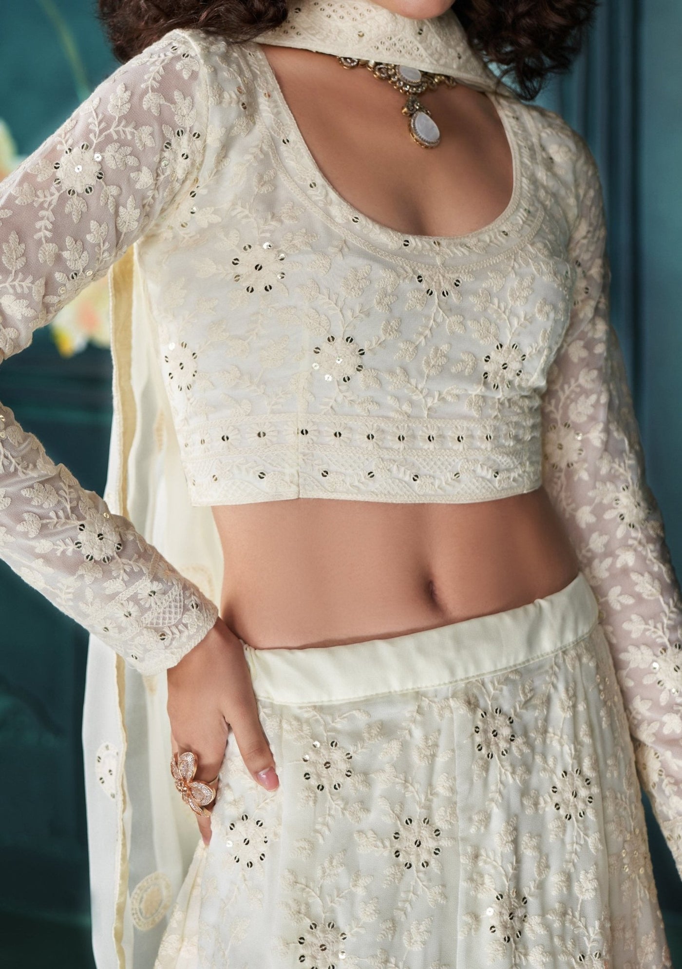 Alizeh Wedding Affair Bridal Wear Lehenga Choli - db27135