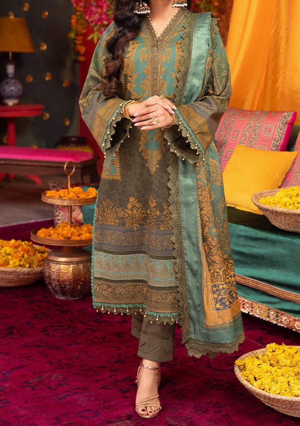 Asim Jofa Asra Festive Pakistani Lawn Dress - db26302