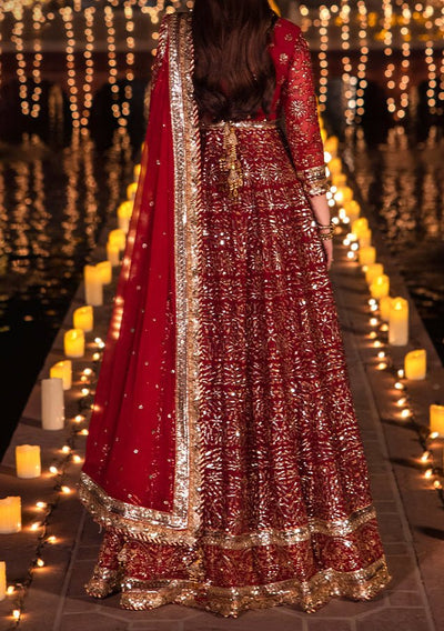 Asim Jofa Chandni Raatein Pakistani Chiffon Anarkali - db28050