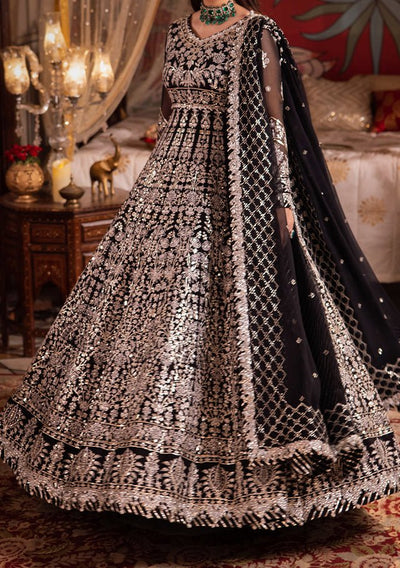 Asim Jofa Chandni Raatein Pakistani Chiffon Anarkali - db27057