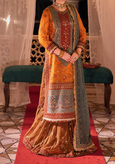 Asim Jofa Chandni Raatein Pakistani Chiffon Dress - db27065