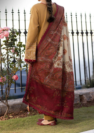 Asim Jofa Embroidered Pakistani Khaddar Dress - db28246