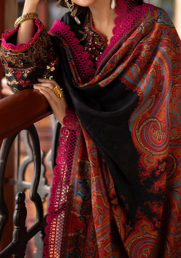 Asim Jofa Embroidered Pakistani Viscose Dress - db28250