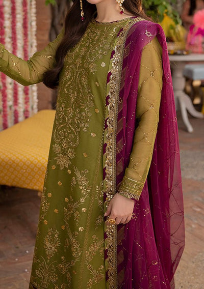 Asim Jofa Jag Mag Pakistani Chiffon Dress - db26544