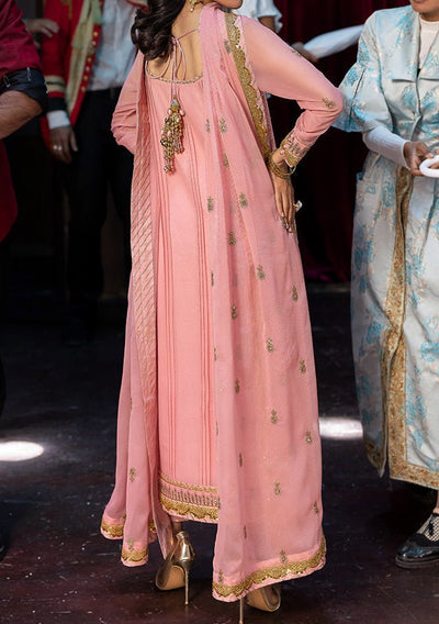 Asim Jofa Luxury Festive Embroidered Chiffon Dress - db28857