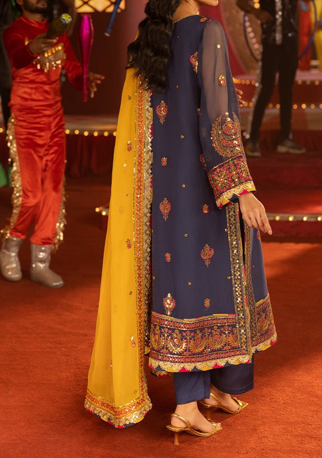 Asim Jofa Luxury Festive Embroidered Chiffon Dress - db28861