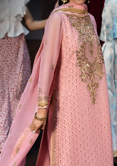 Asim Jofa Luxury Festive Embroidered Chiffon Dress - db28857