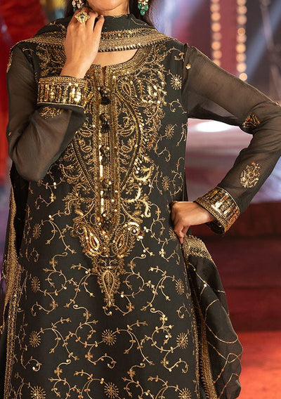 Asim Jofa Luxury Festive Embroidered Chiffon Dress - db29070