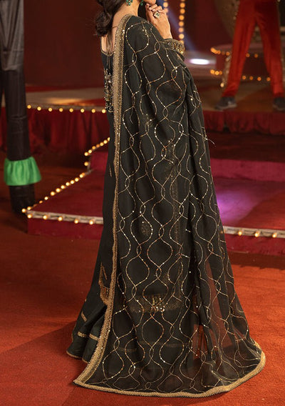 Asim Jofa Luxury Festive Embroidered Chiffon Dress - db29070