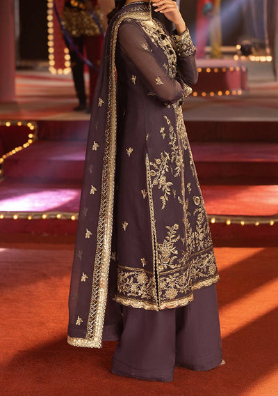 Asim Jofa Luxury Festive Embroidered Chiffon Dress - db28851