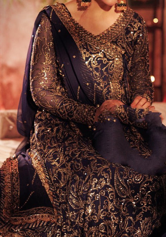 Asim Jofa Pakistani Luxury Chiffon Angrakha - db25857