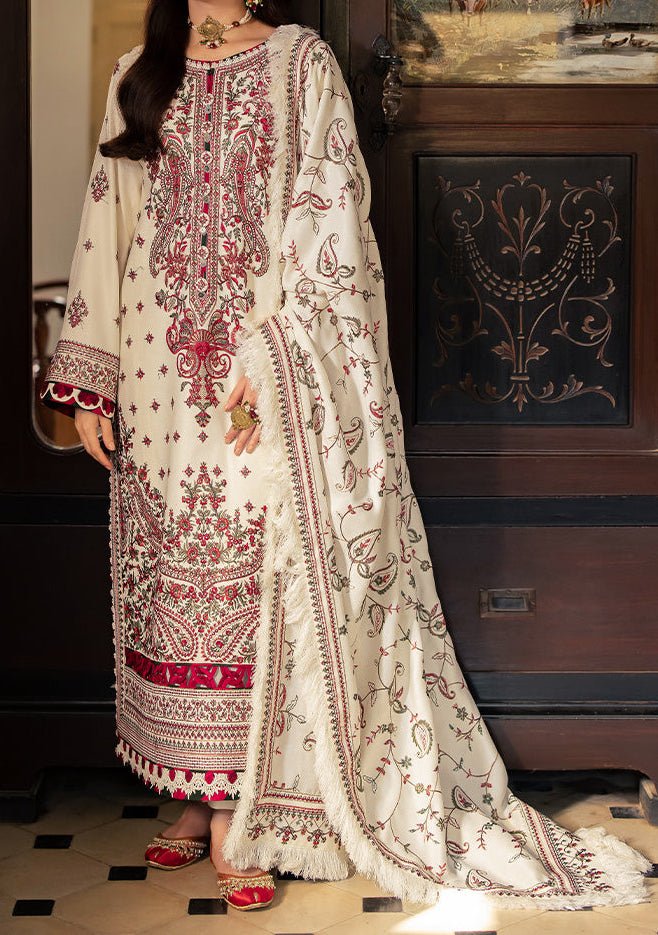 Asim Jofa Pashmina Pakistani Twill Dress - db27608