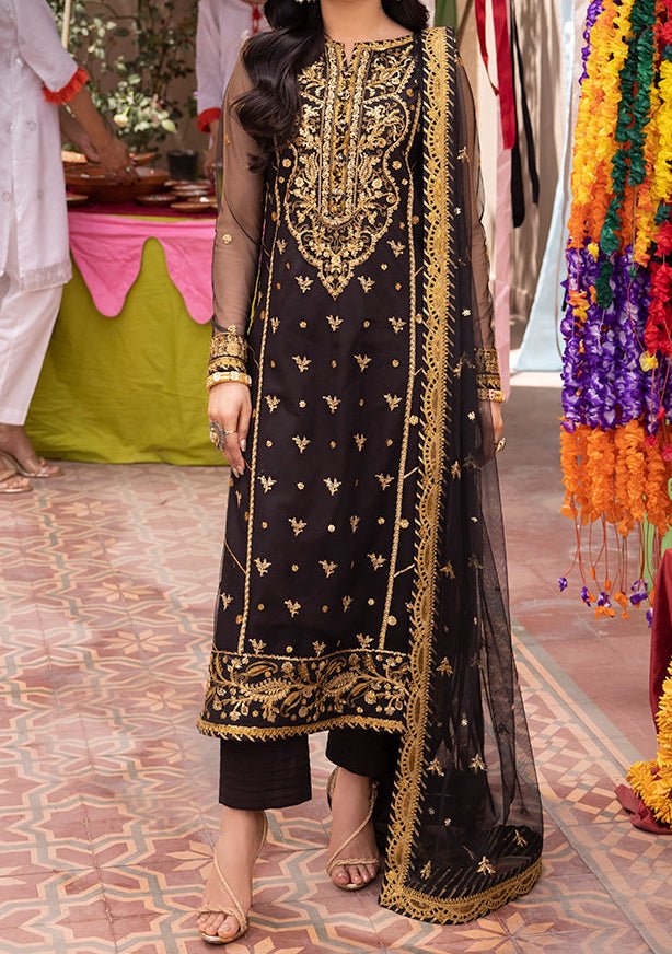 Asim Jofa Pyaar Diyan Gallan Pakistani Net Dress - db26447