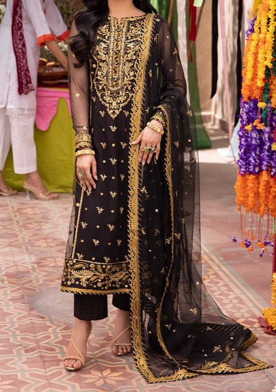 Asim Jofa Pyaar Diyan Gallan Pakistani Net Dress - db26447