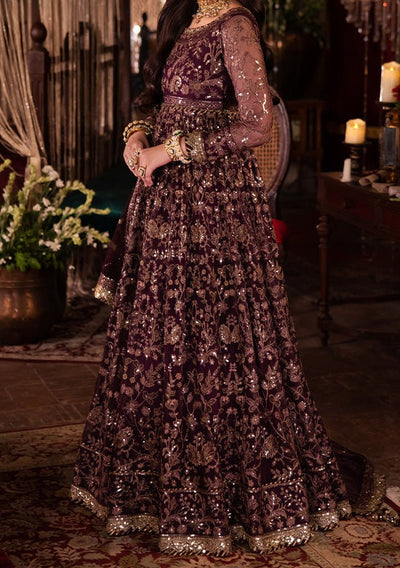 Asim Jofa Vasl Pakistani Net Anarkali - db27347