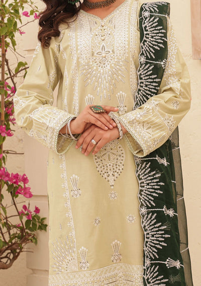 Bella Ready Made Pakistani Heavy Embroidered Lawn Dress - db25850