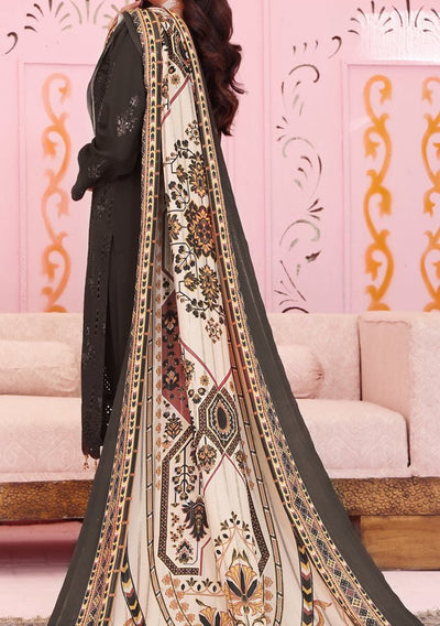 Bin Hameed Aafreen Embroidered Viscose Dress - db27384