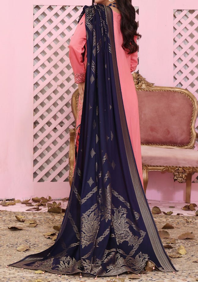 Bin Hameed Aafreen Embroidered Viscose Dress - db27390