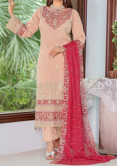 Bin Hameed Arzu Heavy Embroidered Chiffon Dress - db26088